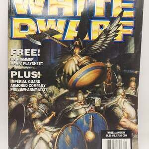 White Dwarf Magazine Issue 252 January 2001 Warhammer Imperial Guard